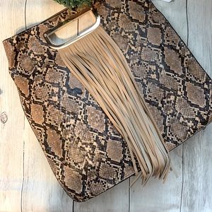 Snakeskin Purse